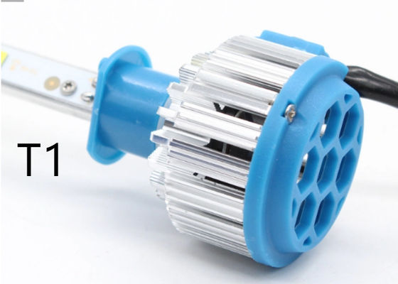 O diodo emissor de luz automotivo do turbocompressor do T1 de Raych ilumina o branco H1 H3 de 80W 8000lm 6000K