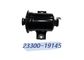 23300-19145 o carro Hepa dos filtros de combustível automotivo filtra o ajuste de 71mm*123mm para Toyota