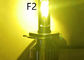Grânulos brilhantes super da lâmpada da ESPIGA dos bulbos 1400LM do farol de SUV rv dos faróis do diodo emissor de luz IP67 F2