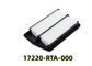 Filtro 17220-Rta-000 do condicionador de ar do carro da substituição do filtro de ar da cabine do passageiro de Honda