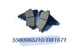 5580060J10 baixas pastilhas dos freios cerâmicas de aço semi metálicas DB1671/D1008